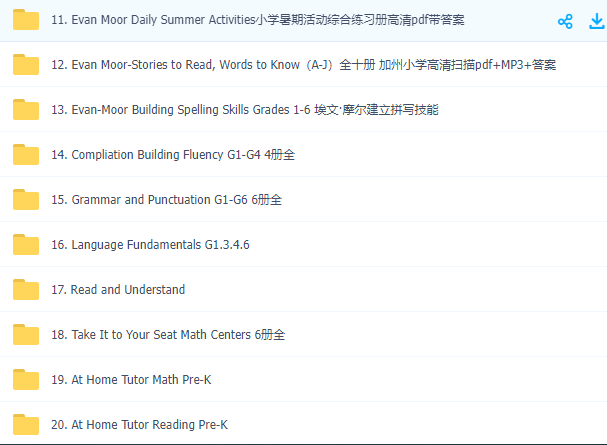 图片[11]-Evan Moor系列Skill Sharpeners及其他40套-糖果资源站