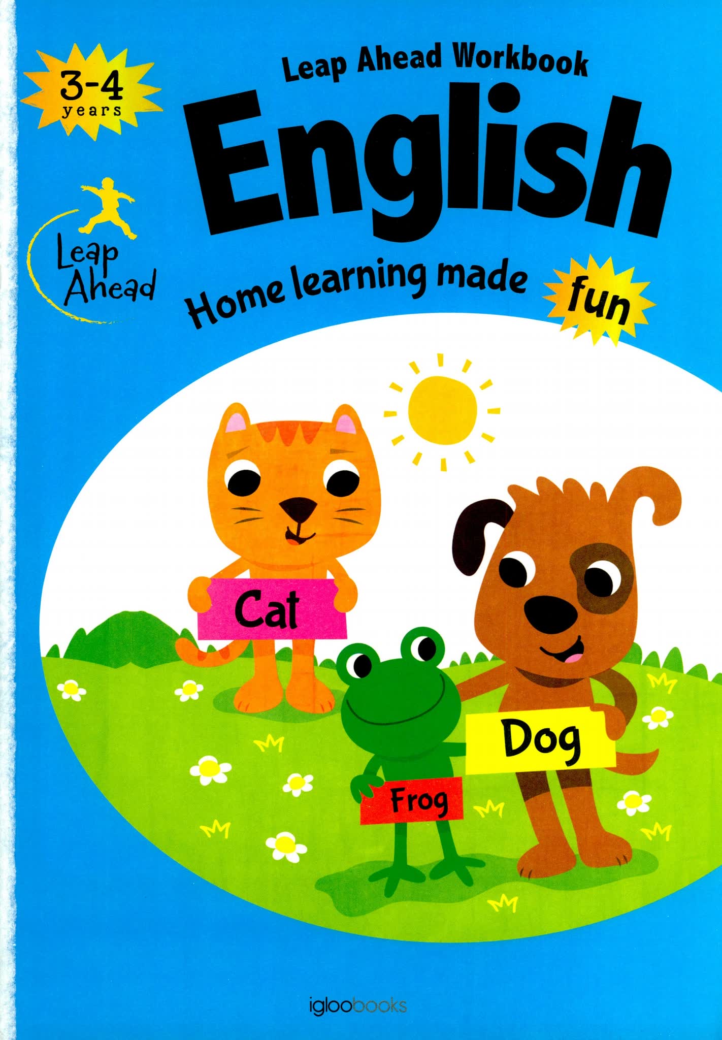 图片[1]-英国原版幼儿启蒙练习册 Leap Ahead Workbook English&Math-糖果资源站