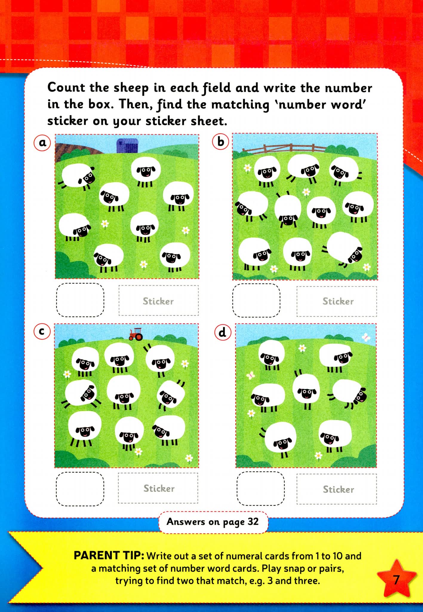 图片[3]-英国原版幼儿启蒙练习册 Leap Ahead Workbook English&Math-糖果资源站