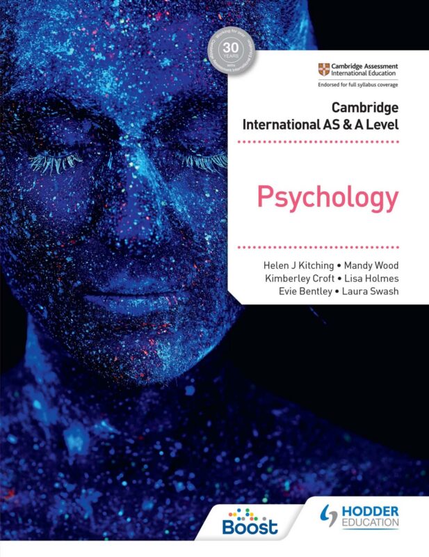 Hodder心理学教材Cambridge International AS & A Level Psychology-糖果ABC资源站
