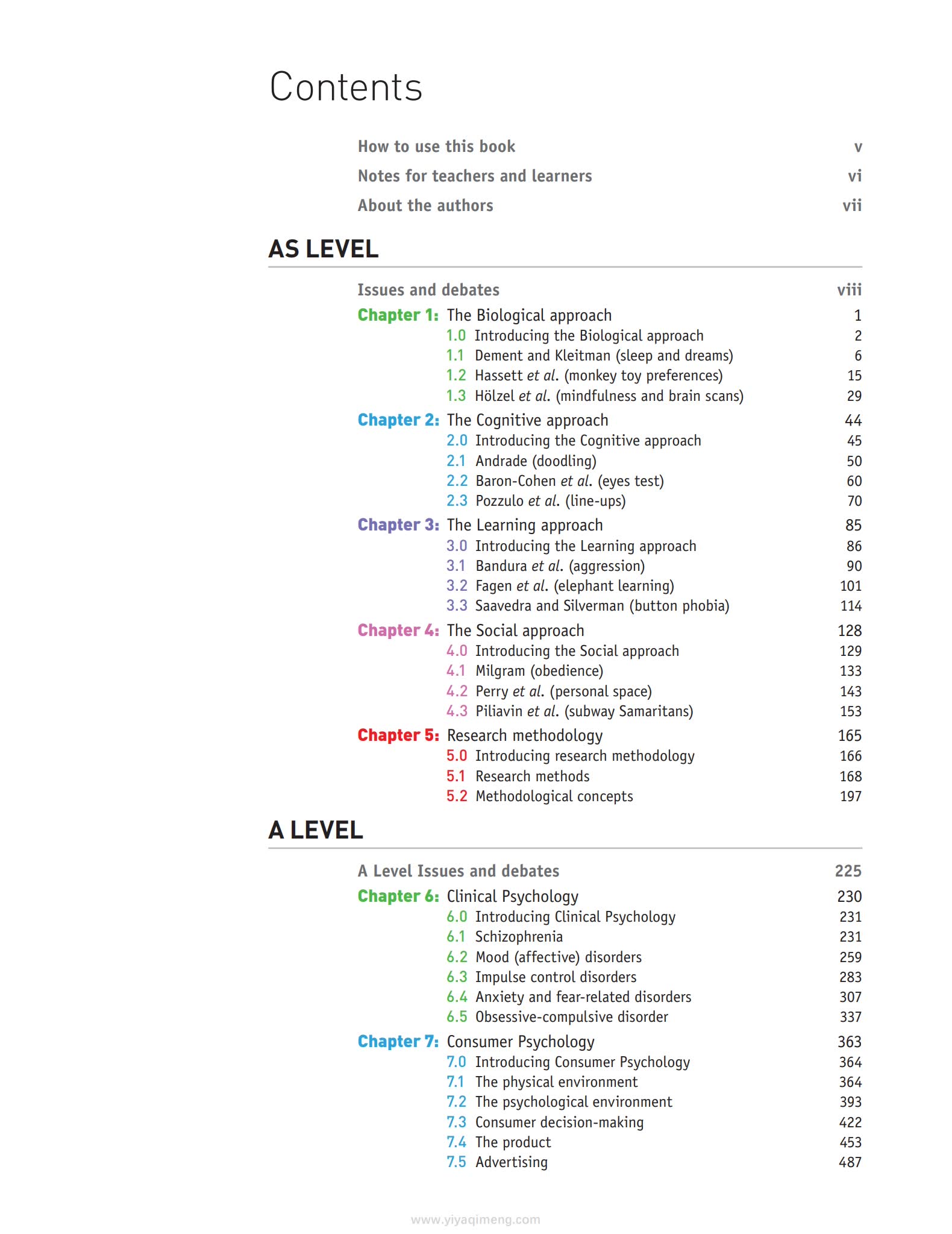 图片[1]-Hodder心理学教材Cambridge International AS & A Level Psychology-糖果ABC资源站
