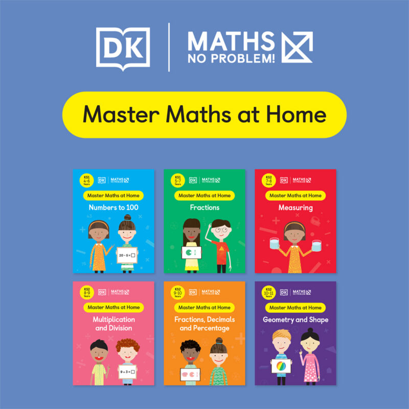 DK Maths No Problem系列英文原版数学练习册6级37册-糖果ABC资源站