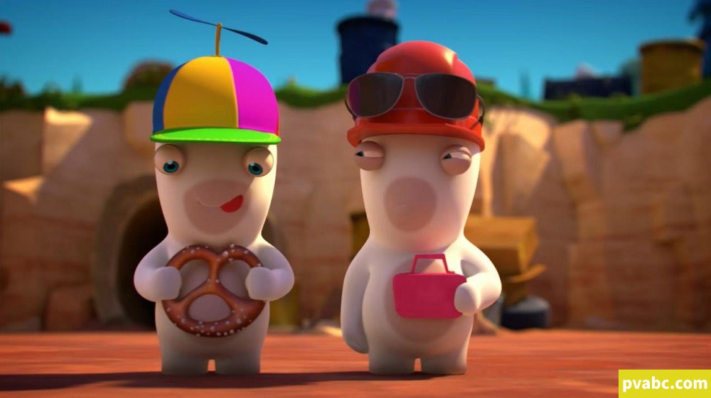 图片[2]-qw疯狂的兔子 Rabbids Invasion 英文版第1/2/4季全232集高清1080P视频MP4格式网盘下载-糖果ABC资源站