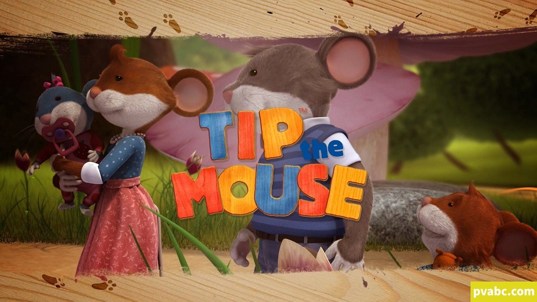 qw小鼠提比 Tip The Mouse 意大利英文版生活教育动画片英语高清1080P视频MP4+音频MP3-糖果ABC资源站