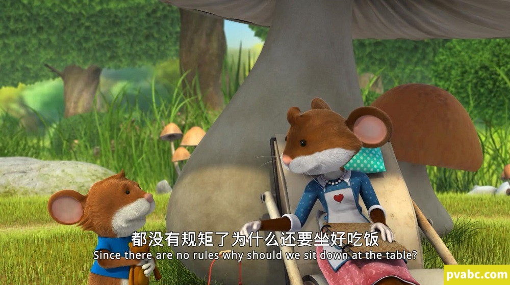 图片[1]-qw小鼠提比 Tip The Mouse 意大利英文版生活教育动画片英语高清1080P视频MP4+音频MP3-糖果ABC资源站