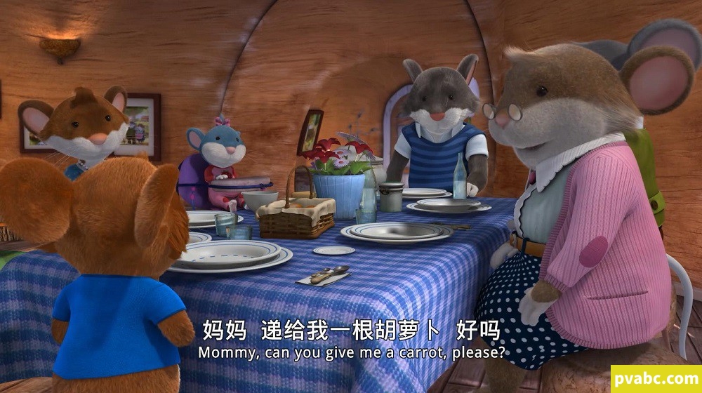 图片[3]-qw小鼠提比 Tip The Mouse 意大利英文版生活教育动画片英语高清1080P视频MP4+音频MP3-糖果ABC资源站