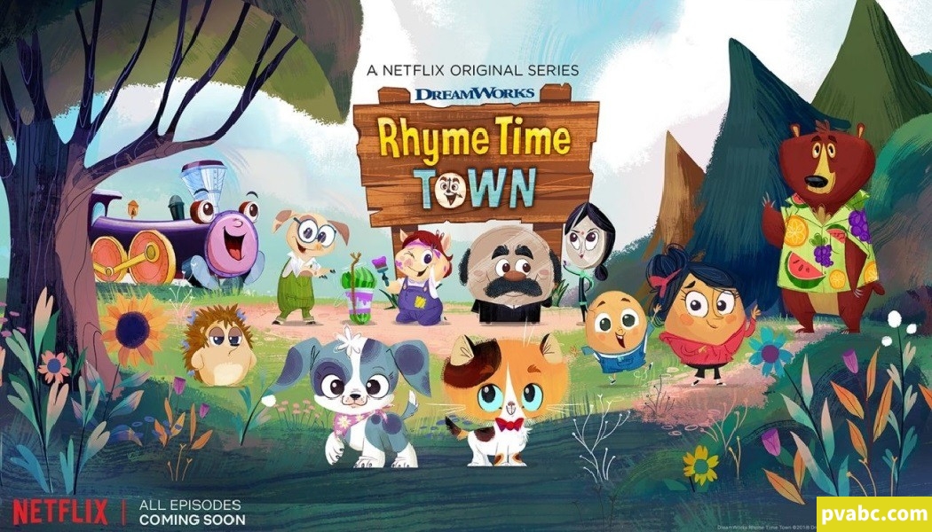 qw儿歌童谣城 Rhyme Time Town 英文版动画片第1-2季全21集英语英字高清1080P视频MKV下载-糖果ABC资源站