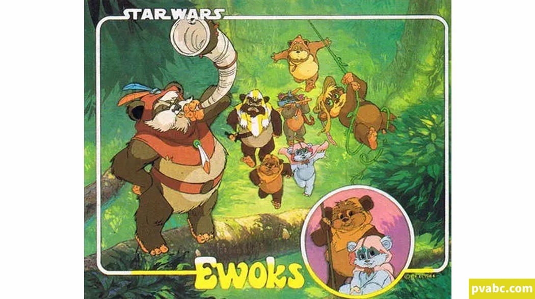 小奇兵 Star Wars: Ewoks 英文版第1/2季全35集英语英字高清720P视频MKV网盘下载-糖果ABC资源站