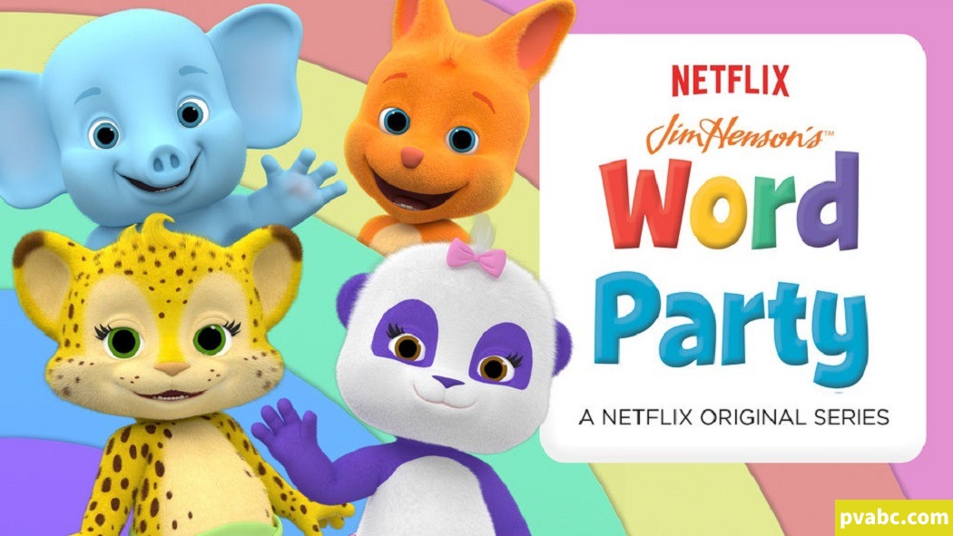 qw文字派对 Word Party英文版动画片第1-5季60集英语英字1080P视频MKV+音频MP3下载-糖果ABC资源站