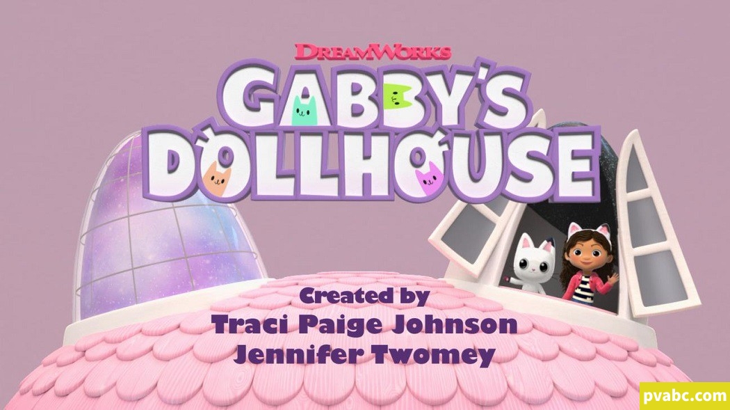 qw盖比的娃娃屋 Gabby’s Dollhouse 英文教育动画第1/2季全18集英语英字高清1080P视频MKV-糖果ABC资源站