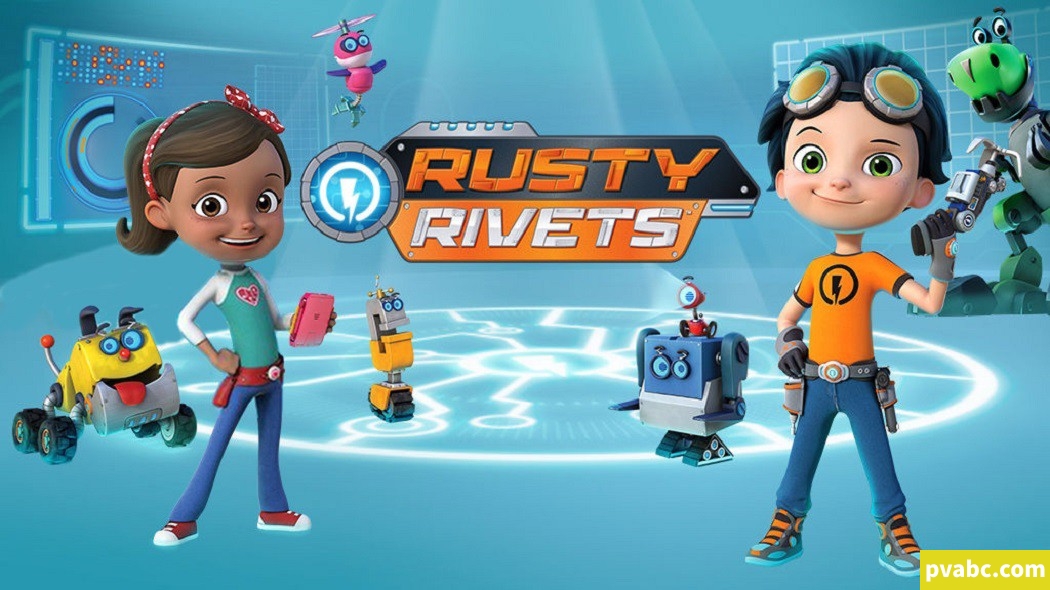qw小天才罗斯帝 Rusty Rivets 英文版动画片第二季全26集英语英字高清1080P视频MKV下载-糖果ABC资源站