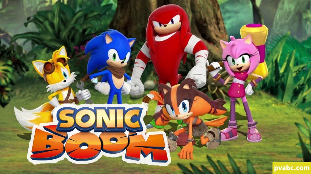 qw索尼克音爆 Sonic Boom 英文版动画第一季/第二季全104集英语英字高清1080P视频MKV下载-糖果ABC资源站