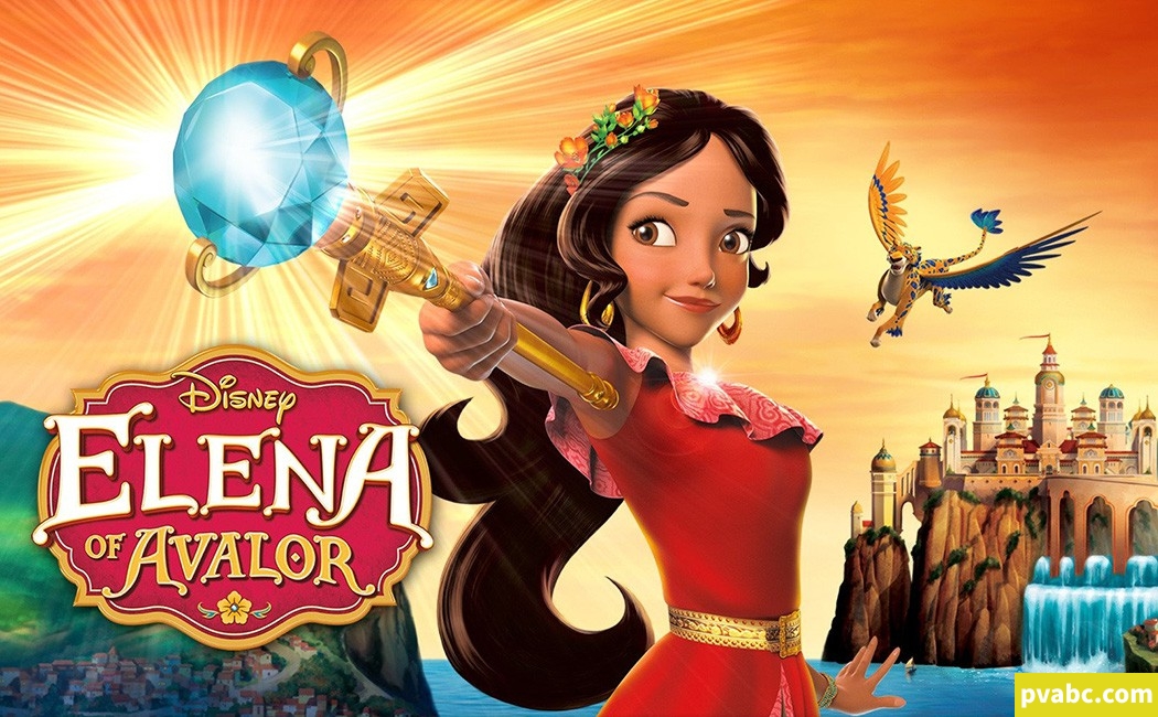 qw艾莲娜公主 Elena of Avalor 中文版动画第1/2季全51集国语无字高清1080P视频MP4+音频-糖果ABC资源站