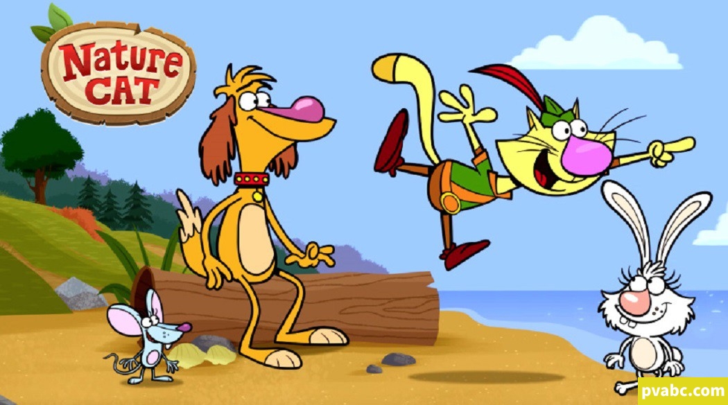 qw向往自由的猫 Nature Cat 英文版动画片第一季全76集英语英字高清1080P视频MKV格式下载-糖果ABC资源站