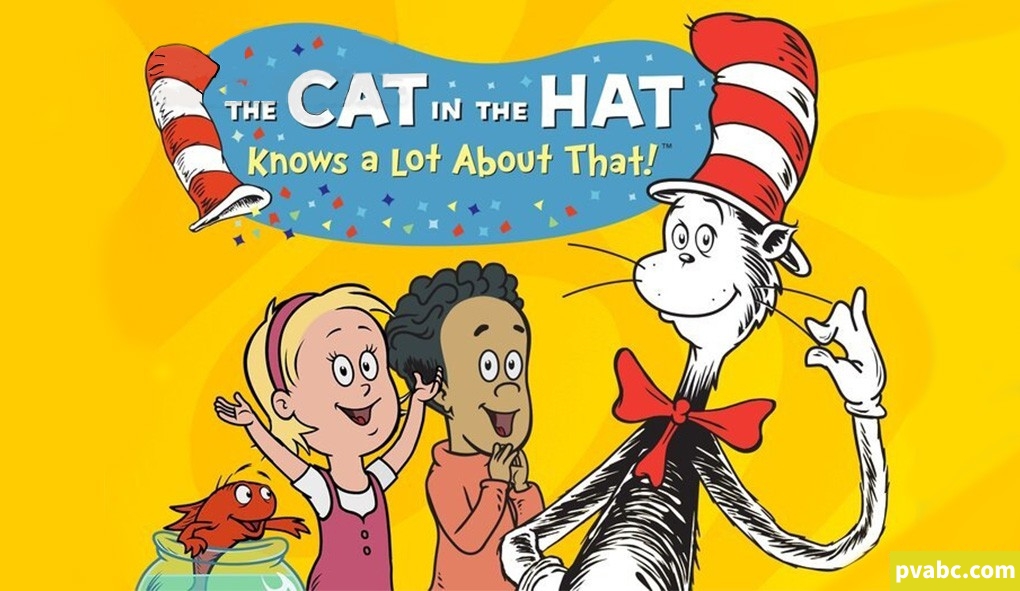 qw戴帽子的猫 The Cat in The Hat 英文版第一季全80集英语英字高清1080P视频MKV网盘下载-糖果ABC资源站