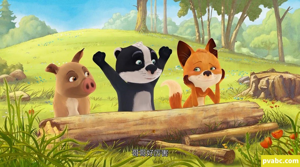 图片[1]-qw狐狸夫人和狗獾先生 The Fox Badger Family 英文版全52集英语中字高清1080P视频MP4-糖果ABC资源站