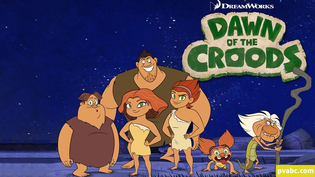 qw疯狂原始人的黎明 Dawn of the Croods 中文版第1/2季全52集国语高清1080P视频MP4下载-糖果ABC资源站
