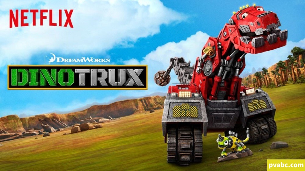 恐龙卡车 Dinotrux 中文版动画片第1/2/3季全78集国语中字高清1080P视频MP4百度云下载-糖果ABC资源站