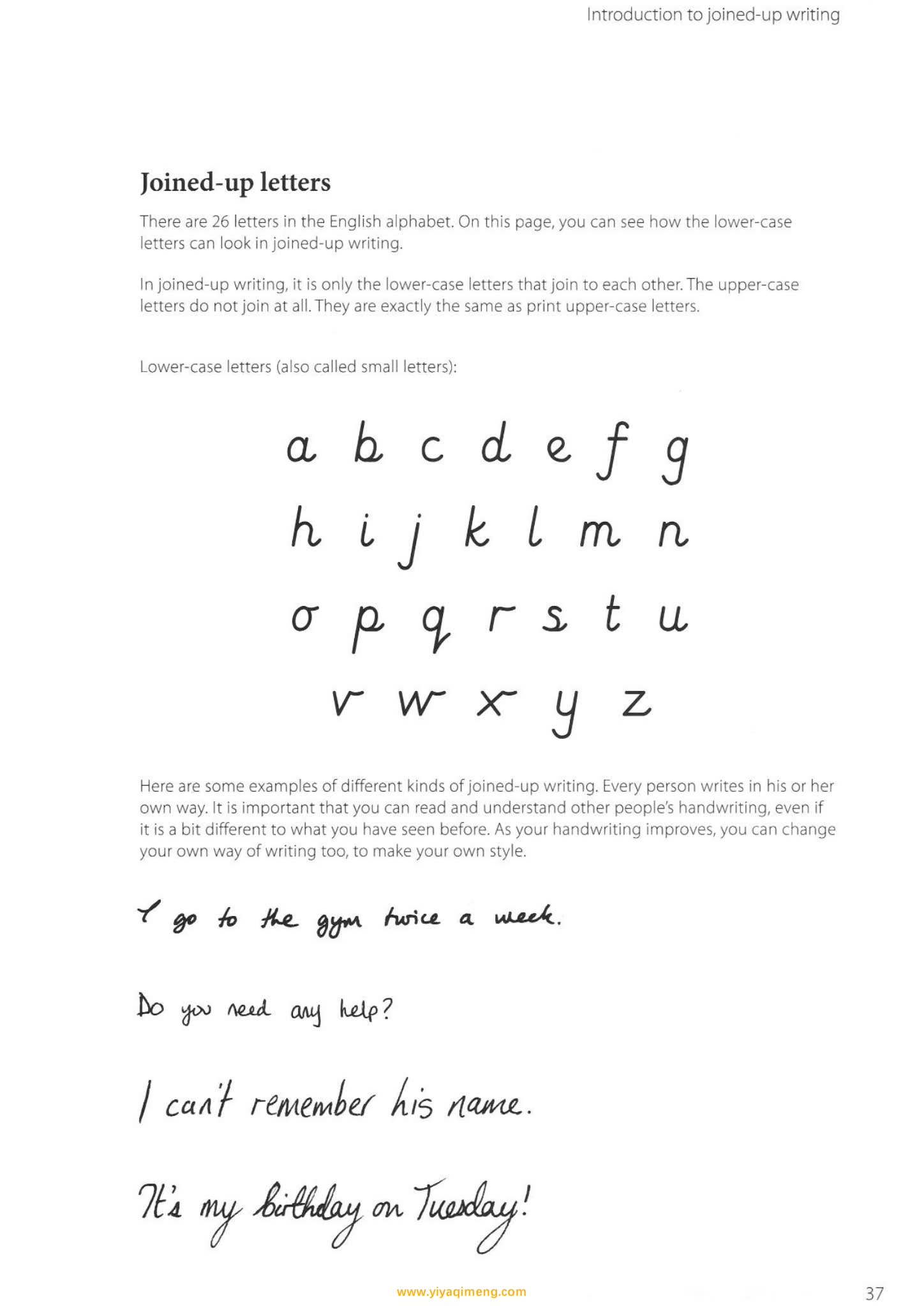 图片[3]-柯林斯英语书写教材Collins Work On Your Handwriting-糖果ABC资源站